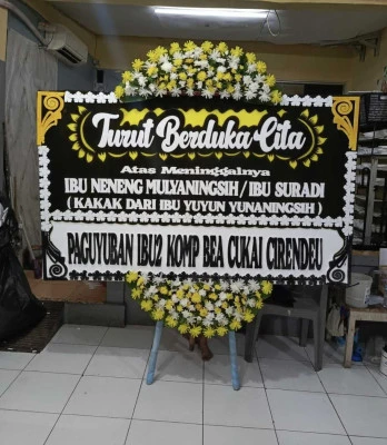 Papan Bunga di Rumah Duka Rs Husada