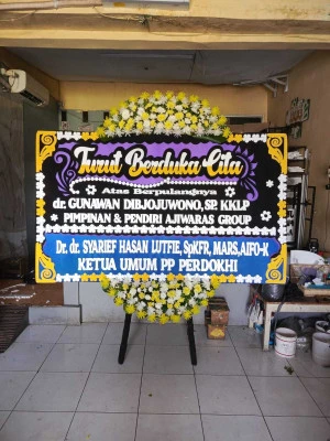 Papan Bunga di Rumah Duka Rs Husada
